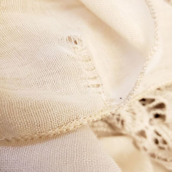 Cream Womens Swim Cover-Up Size XL - Picture 11 of 12